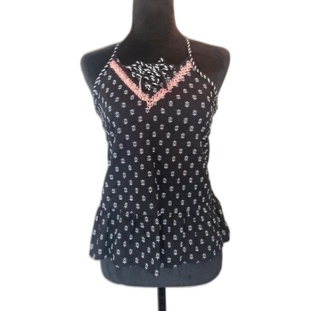 Children's Place Sz 14 Kids Tank Top Peplum Boho Festival Western Embroidered